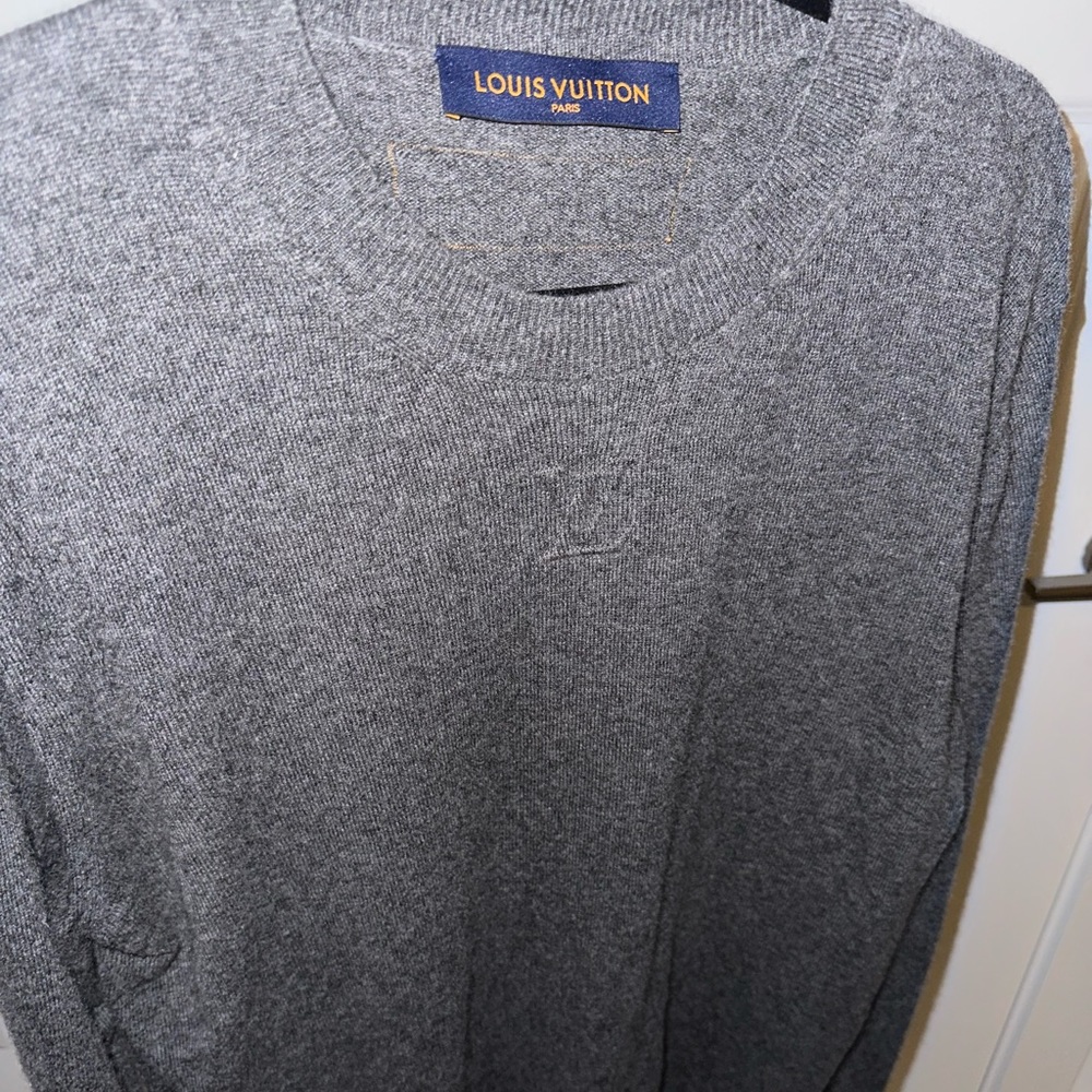 Men’s Louis Vuitton LV Embossed Sweater